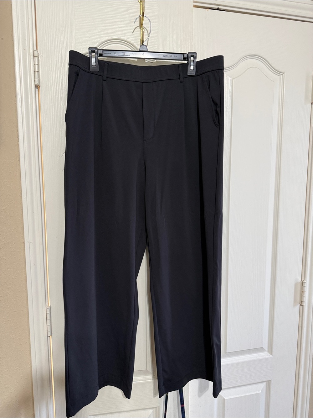 HALARA Men's Black Dress Pants - Classic Straight Fit